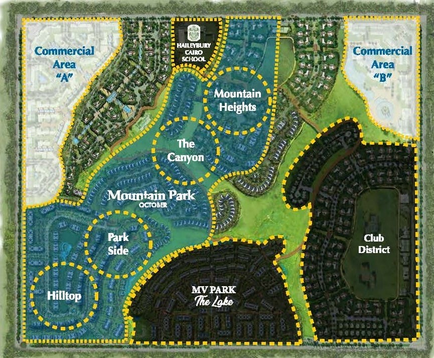 Mountain Park october masterplan